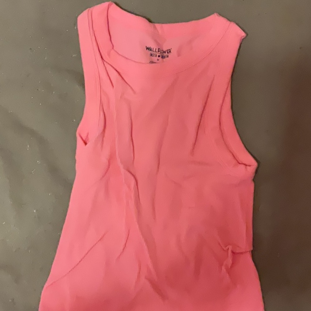 Wallflower Women's Pink Sleeveless Top